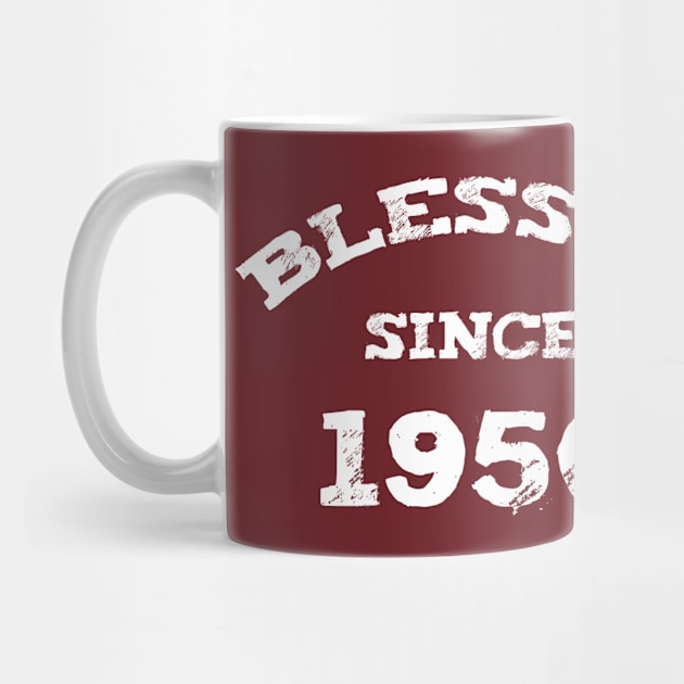 Blessed Since 1950 Cool Blessed Christian by Happy - Design